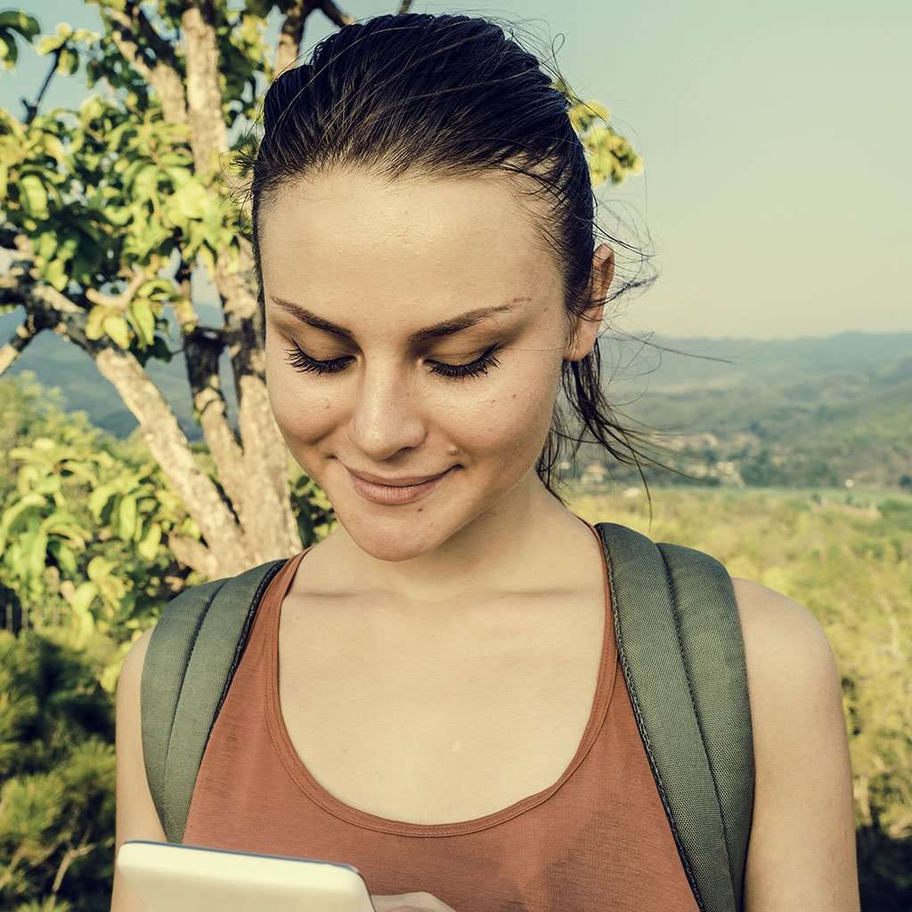 person traveler travel destination concept